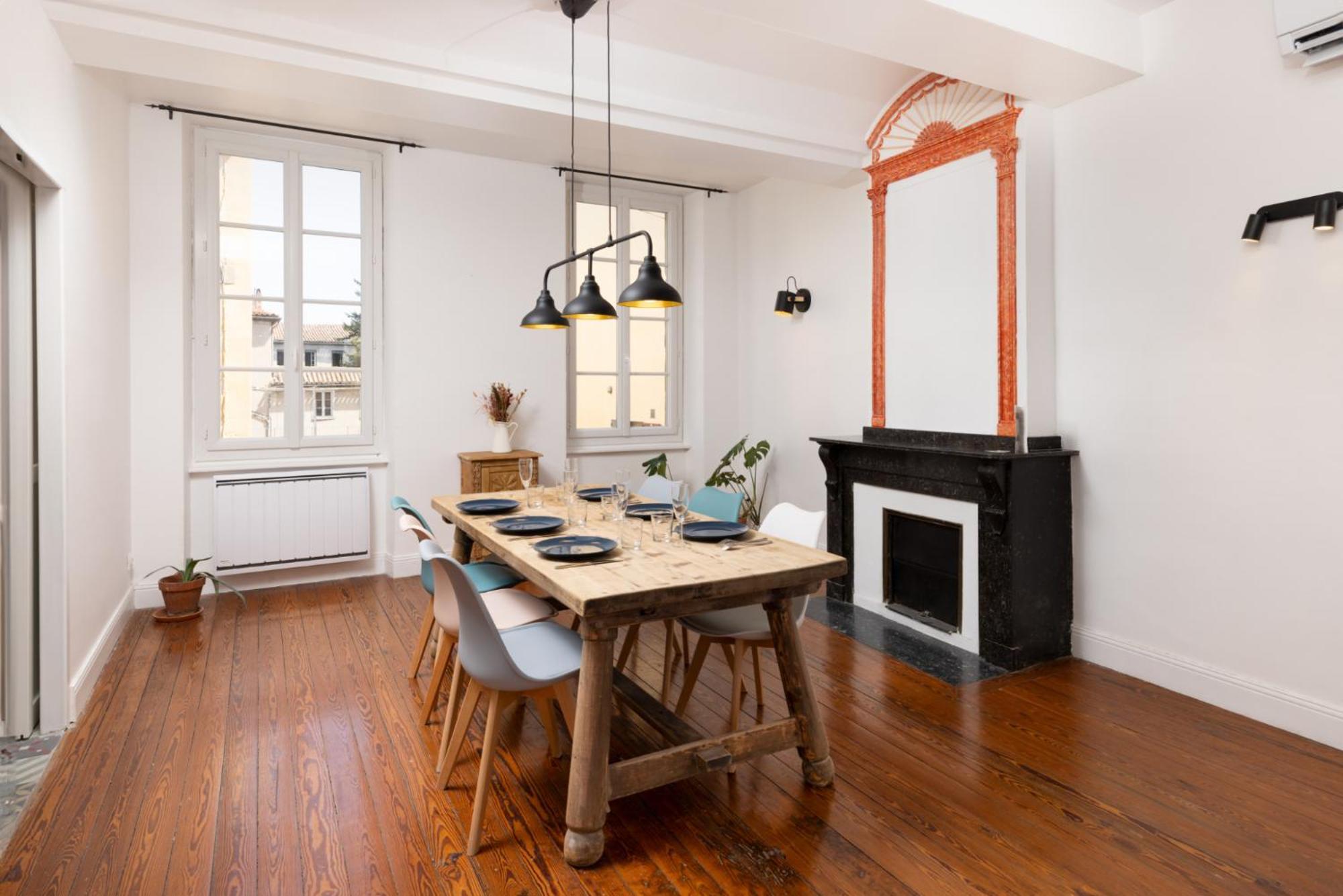 Le Grand Authentique Appartement Carcassonne Buitenkant foto